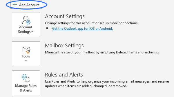 How to Setup Your Email Account in Outlook