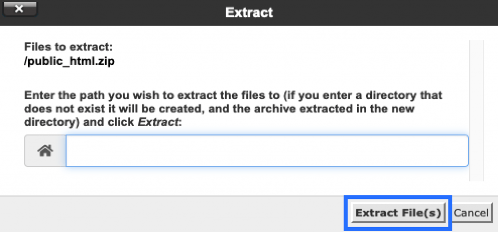HowToMigrateAWebsiteViaFileManagerphpMyAdmin Image12 edit