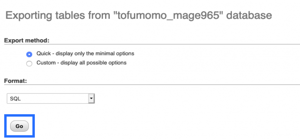 HowToMigrateAWebsiteViaFileManagerphpMyAdmin Image7 edit