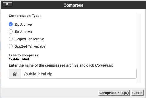 How to Manually Backup Your Website Files and Database