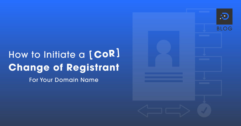 Change Registrant Of Domain Name Change Registrant Of Domain Name