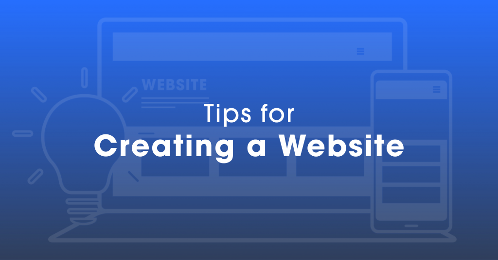 Tips for Creating a Website - DreamIT Host