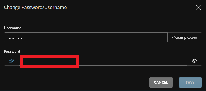 Change Password Form for Your Email Address in DirectAdmin