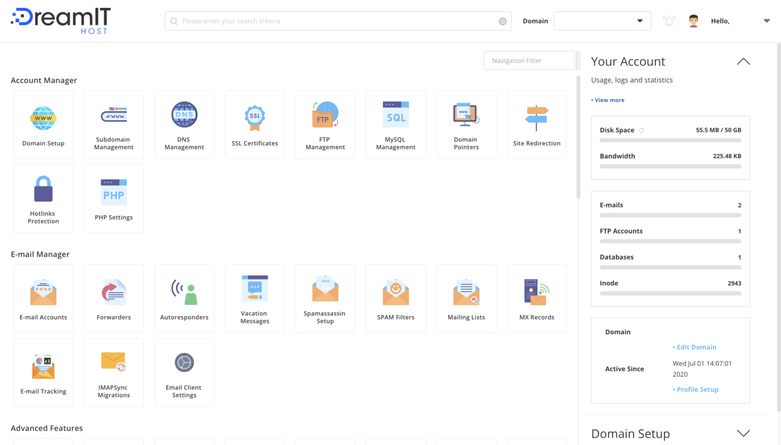 Choosing Between cPanel & DirectAdmin | DreamIT Host